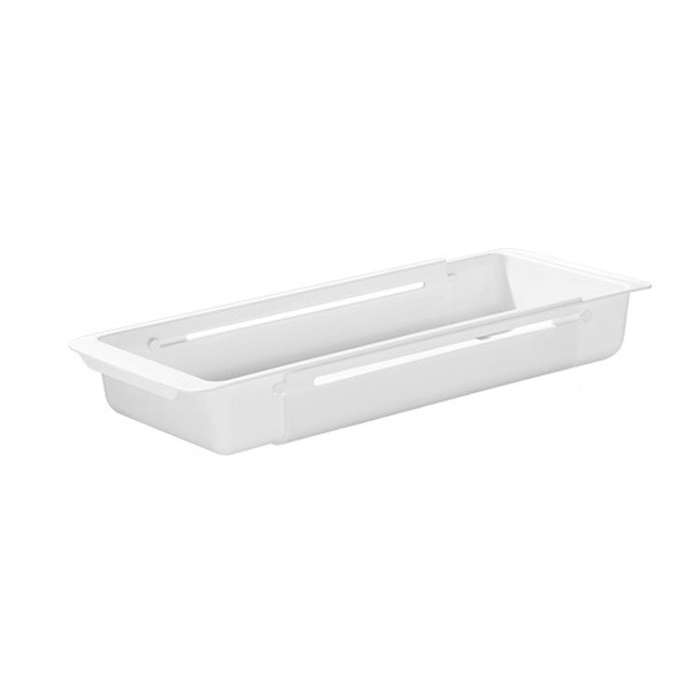 No Punch Under Sink Shelf Household Multifunctional Cabinet Organizer, Style: Deducting Extending...
