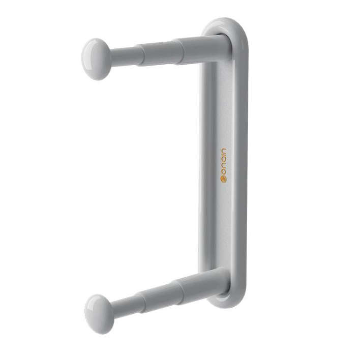 Retractable Clothes Rack Organizer Multifunctional Household Hole-Free Balcony Storage Shelf(Ligh...