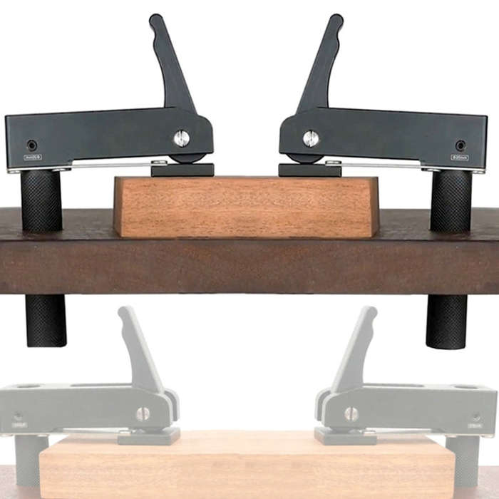 For 19mm Hole Ganwei Woodworking Desktop Quick Acting Hold Down Clamp Desktop Fast Fixed Clip(175...