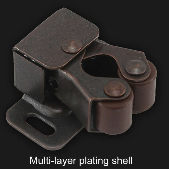 5pcs Antique Old- Style Short Foot Door Clip Buckle Household Closet Cabinet Door Catches, Style:...