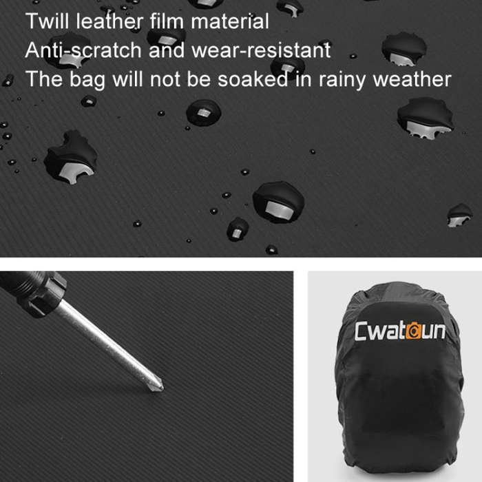 Cwatcun D136 Generation 1 Large Camera Trolley Shoulder Bag Large Capacity Outdoor Photography St...