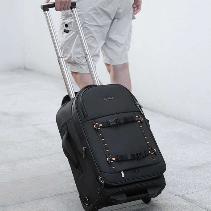 Cwatcun D136 Generation 1 Large Camera Trolley Shoulder Bag Large Capacity Outdoor Photography St...