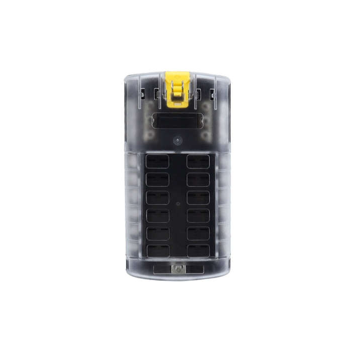 RV Yacht 12-way LED Insulated Flame-retardant Fuse Holder Box with Wire(Configuration 4)