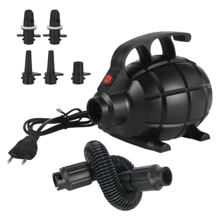 Electric Air Pump Household Inflatable Pump 600W High Power Electric Inflator, Plug: EU Plug