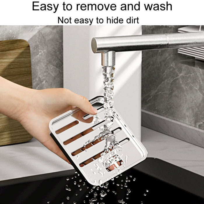 Kitchen Knife Organizer Household Cooking Knife Storage Rack(White)