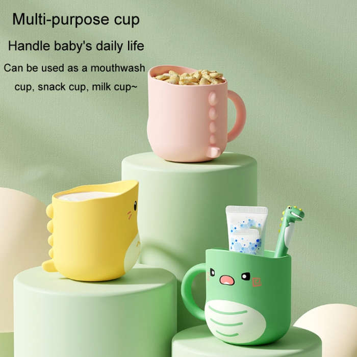 Water Mug Brushing Cup Baby Home Cute Cartoon Drop-Proof Eco-Friendly Cup, Style / Pattern Random...