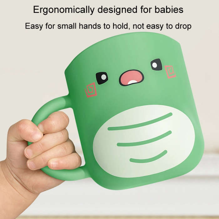 Water Mug Brushing Cup Baby Home Cute Cartoon Drop-Proof Eco-Friendly Cup, Style / Pattern Random...