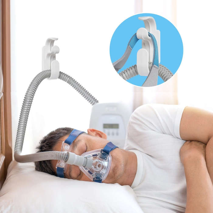 ABS Plastic Hooks Self-adhesive Ventilator Line Hook(White)