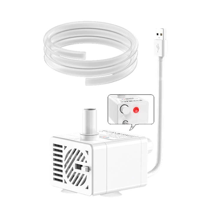 Innovator Group USB Pet Water Dispenser Pump 5V Mute Micro Brushless DC Water Pump No Water Power...
