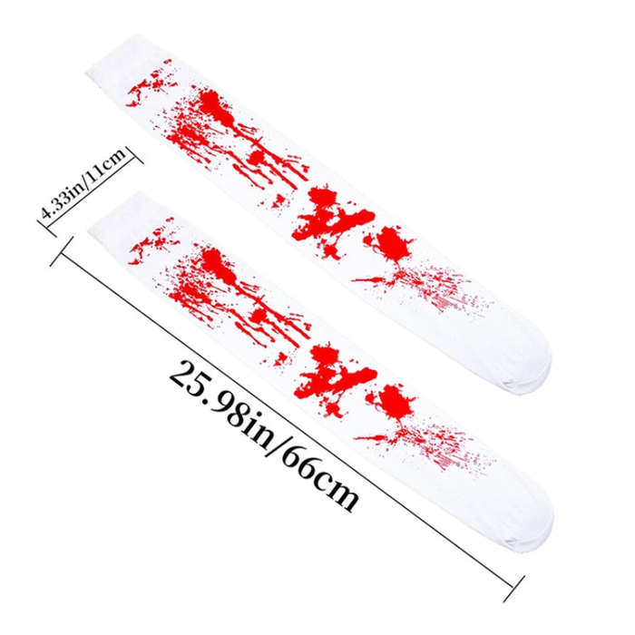 Halloween Party Decoration Blood Print Masquerade Props Horror Costume Cosplay Props, Style: Bloo...