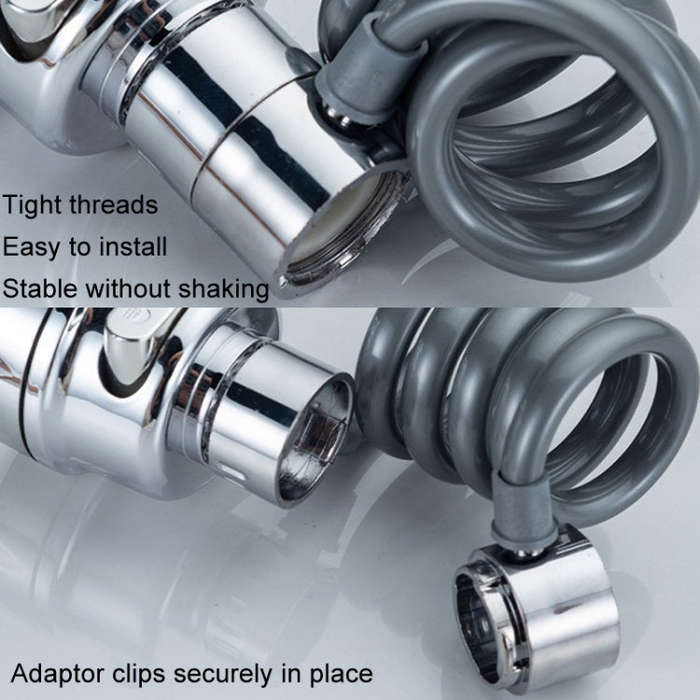 3 Gear Water Outlet Pull-out Anti-splash Kitchen Faucet Cold and Hot Household Swivel Washbasin S...