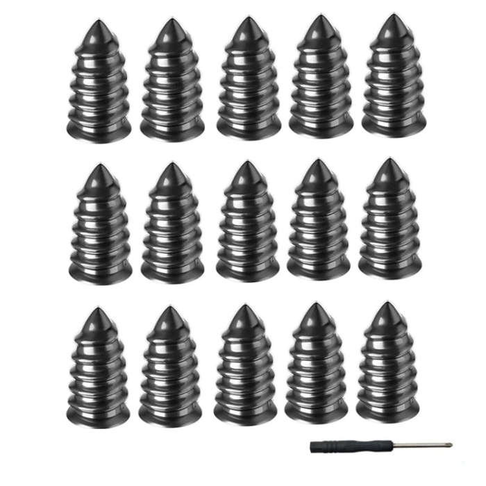 Electric Motorcycle Vacuum Tire Repair Nails, Set: 15pcs Large + Screwdriver