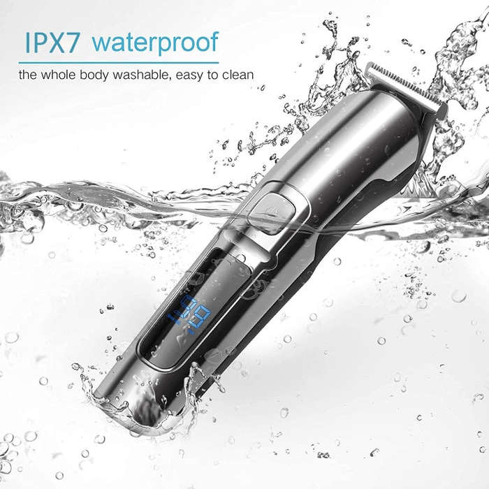 6 in 1 Men Waterproof Electric Hair Trimmer Kit Nose Trimmer, Mustache Trimmer Body Shaver 8788