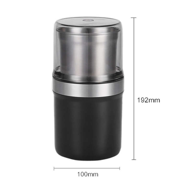Single Cup Cross Knife Small Electric Grinder Coffee Bean Grains Fine Grinding Powder Machine UK ...