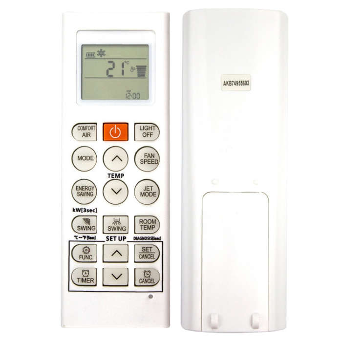 For LG Air Conditioner AKB74955602 / AKB74955604 English Remote Control Replacement Parts