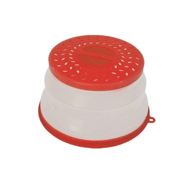 Kitchen Foldable Microwave Oven Splash Guard Household Multifunctional Food Preservation Cover, S...