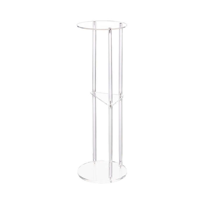 3 Layer Acrylic Round Table Bedroom Living Room Wine Table(131)