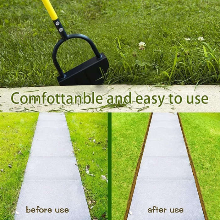 Outdoor Patio Manual Edging Shovel Household Gardening Lawn Edging Tool, Style: Sharpened V Edge