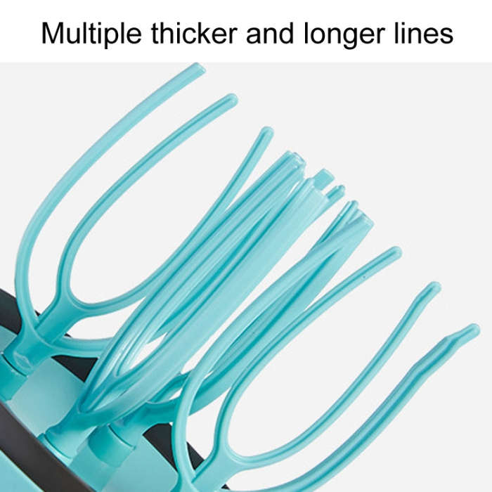 Home Baking Cream Whipper Kitchen Semi-Automatic Hand Egg Whisk Mixing Stick(Green)