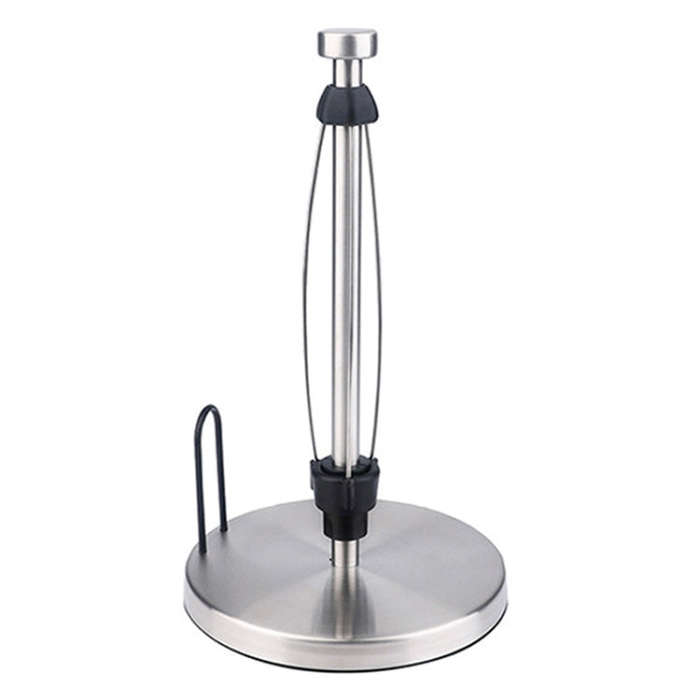 Household Stainless Steel Vertical Paper Towel Holder With Damping Dining Table Kitchen No Punch ...