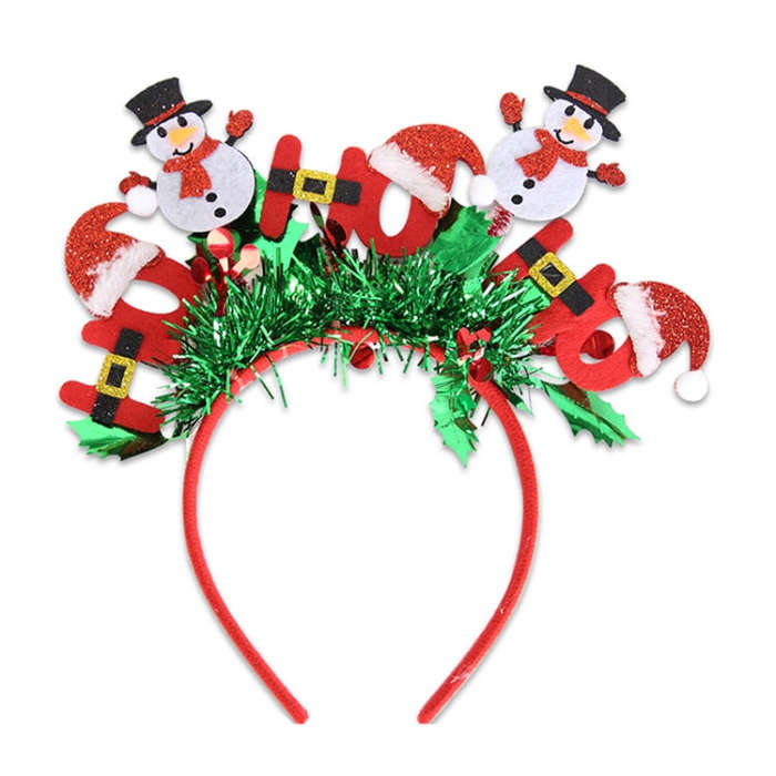 Christmas Party Dress Up New Year Headdress Christmas Decoration Colorful Stripes Headband, Style...