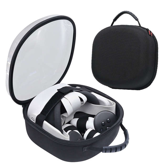 For Quest 3S STARTRC GAMES Oxford Cloth Handheld Storage Bag(Transparent)