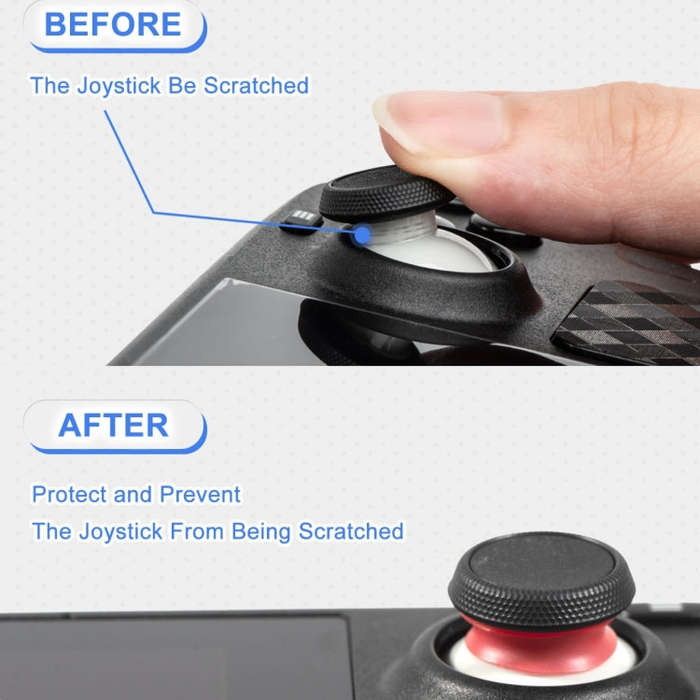 12pairs Silicone Joystick Protectors For Steam Deck / PS4 / PS5 / Switch / Xbox