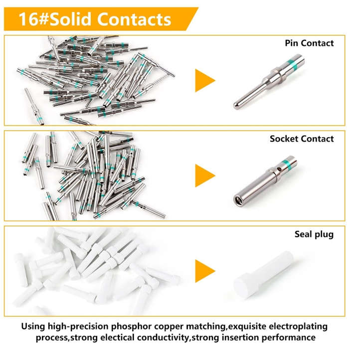 338pcs/Set DT Connector Kit Crimping Tool Set(2P/3P/4P/8P/6P/12P)