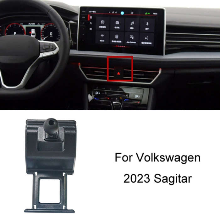 For Volkswagen Car Air Outlet Modified Mobile Phone Holder Base, Model: 23 Sagitar