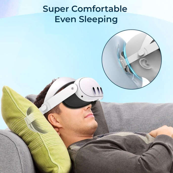 For Quest 3 STARTRC GAMES Elite Headwear Adjustable Balance Gravity Headband Decompression Comfor...