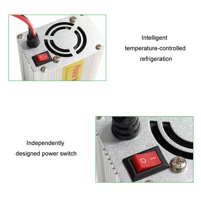150W Car Inverter Modified Wave Automotive Power Conversion, Specification: 12V To 110V
