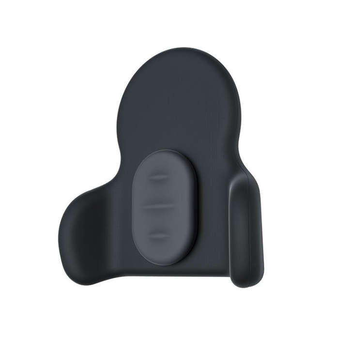 Multifunctional Car Memory Foam Adjustable Lumbar Support, Color: Classic Gray