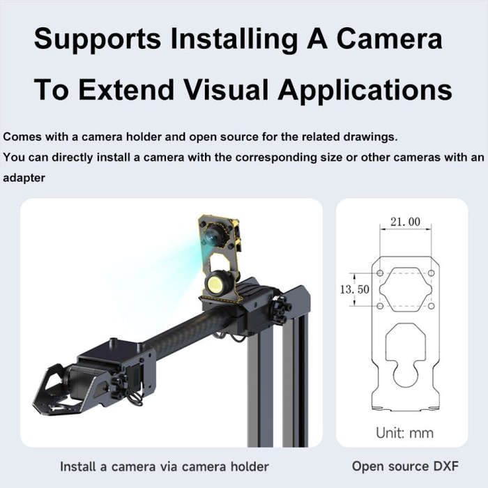 Waveshare 25118 RoArm-M2-S Desktop Robotic Arm Kit, Based On ESP32, 4-DOF(UK Plug)