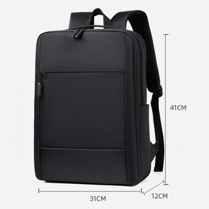 Large-capacity Travel Business Waterproof Laptop Backpack(Blue)