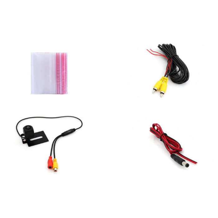 Car AHD Rear View High Definition Night Vision Reversing Camera, Specifications: CCD 8 Lights