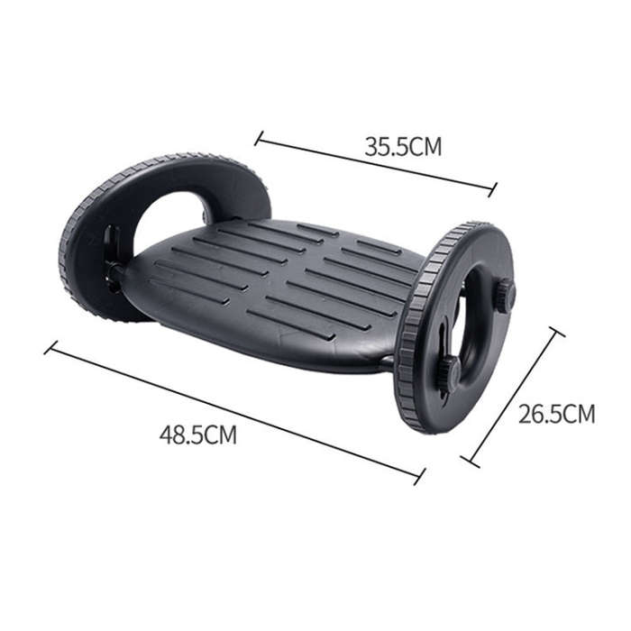 Adjustable Rocking Footrest Home Office Massage Foot Pedal