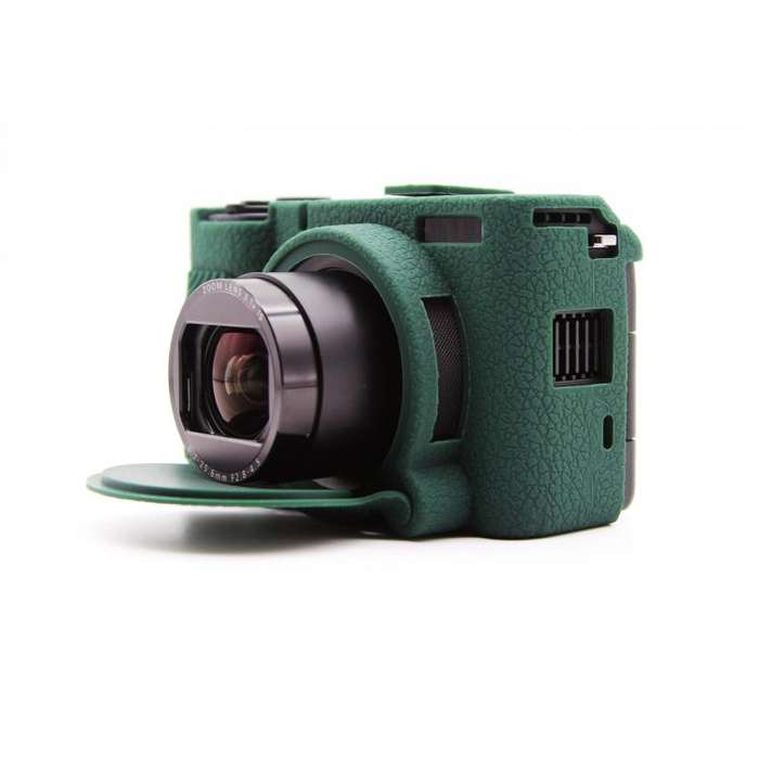 For Canon PowerShot V1 Camera Protective Silicone Case(Green)