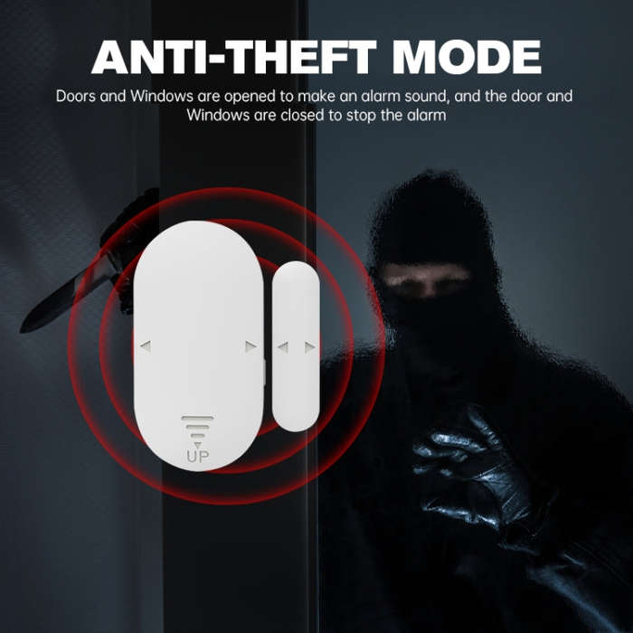 Multifunctional High-decibel Anti-theft Door Window Alarm For Home(English)