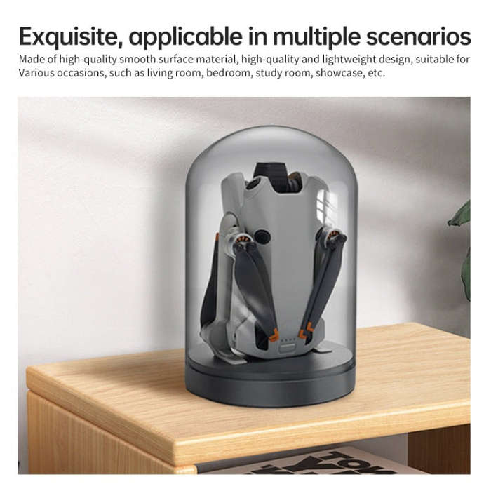 For DJI Mini 4 Pro / 3 / 3 Pro LKTOP Display Base Dustproof Display Stand(Black)