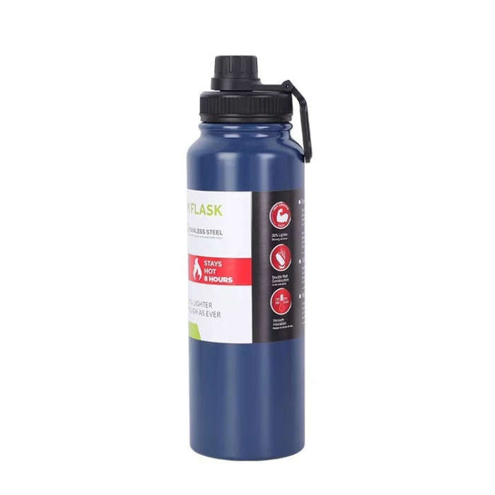 304 Stainless Steel Insulated Water Cup Handheld Large Capacity Outdoor Sports Kettle Vacuum Wate...