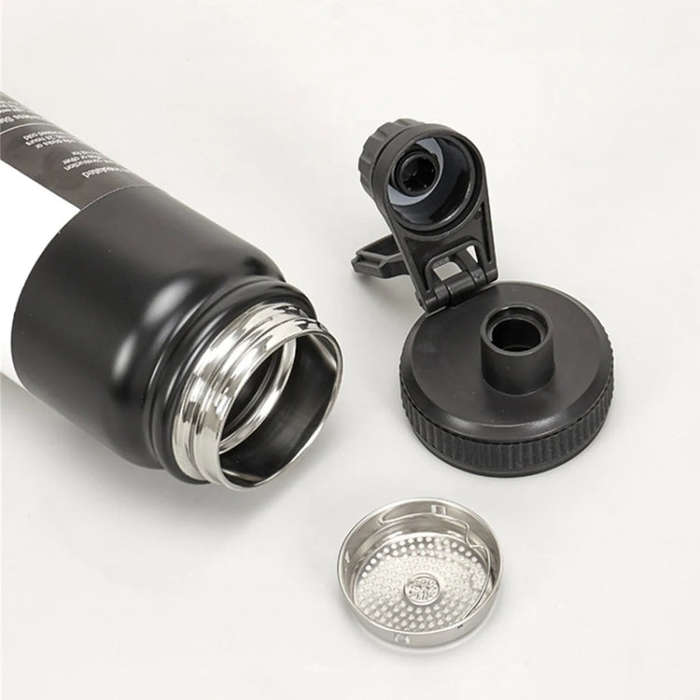 304 Stainless Steel Insulated Water Cup Handheld Large Capacity Outdoor Sports Kettle Vacuum Wate...
