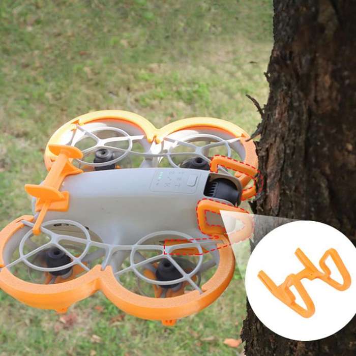 For DJI Neo CQT PTZ Bumper Anti-collision Bars(Orange)