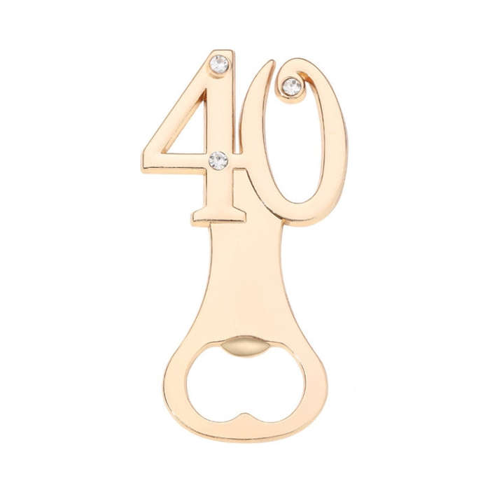 Digital Shape Wedding Party Manual Bottle Opener Beer Drinks Driver, Style: 40