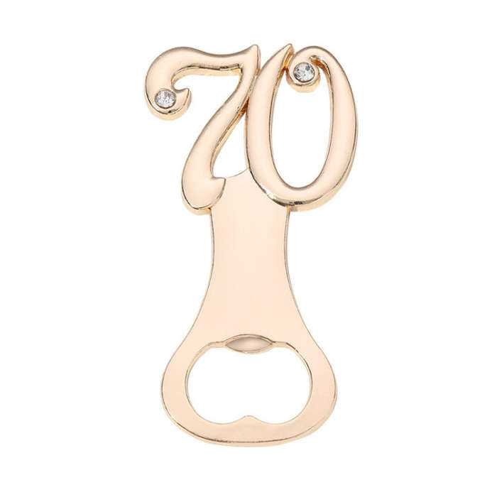 Digital Shape Wedding Party Manual Bottle Opener Beer Drinks Driver, Style: 70