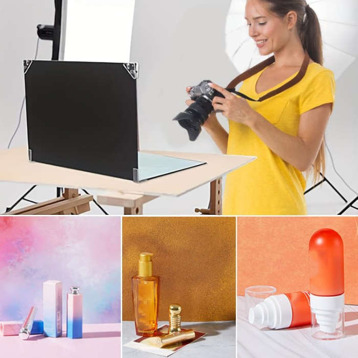 30x40cm 2+7 Thick Background Boards Photography Props Background Set, Style: Two
