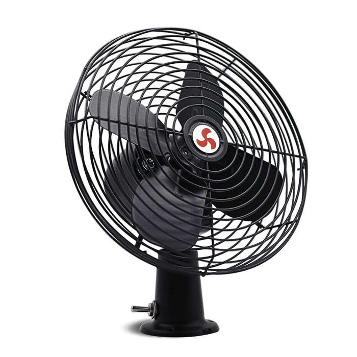 Engineering Car Excavator Strong Cooling High Power Fan, Size: 6 Inch 12V