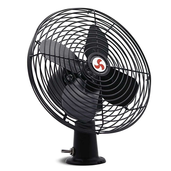 Engineering Car Excavator Strong Cooling High Power Fan, Size: 8 Inch 12V