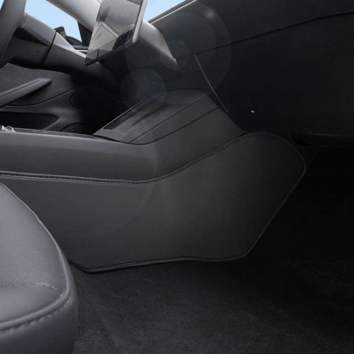 For Tesla Center Console Side Anti-kick Protective Pad, Style: For 2017-2023 Model 3 Center Conso...