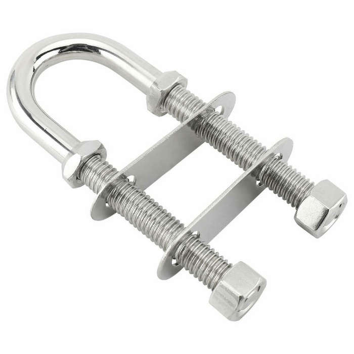 Stainless Steel U-bolts Marine Hardware Accessories, Specifications: M8