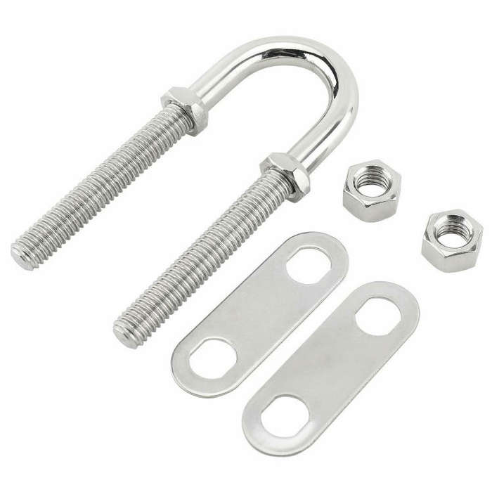 Stainless Steel U-bolts Marine Hardware Accessories, Specifications: M8